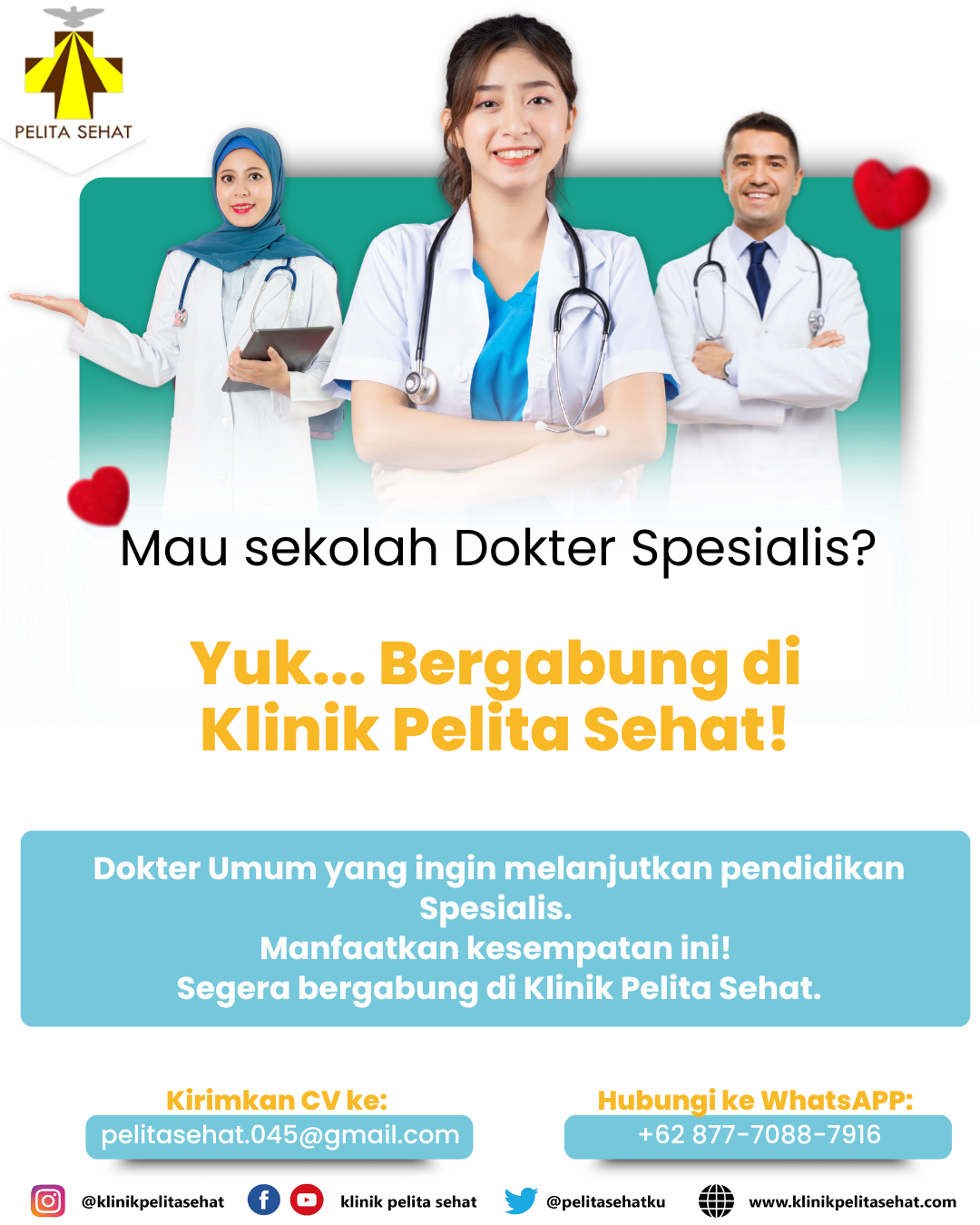 lowongan kerja dokter spesialis